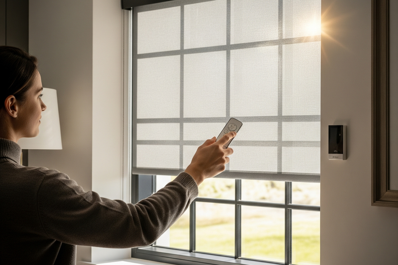 How to Adjust Motorized Blind