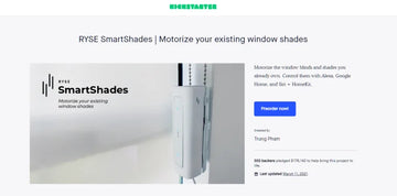Why RYSE Chose To Launch SmartShade on Kickstarter